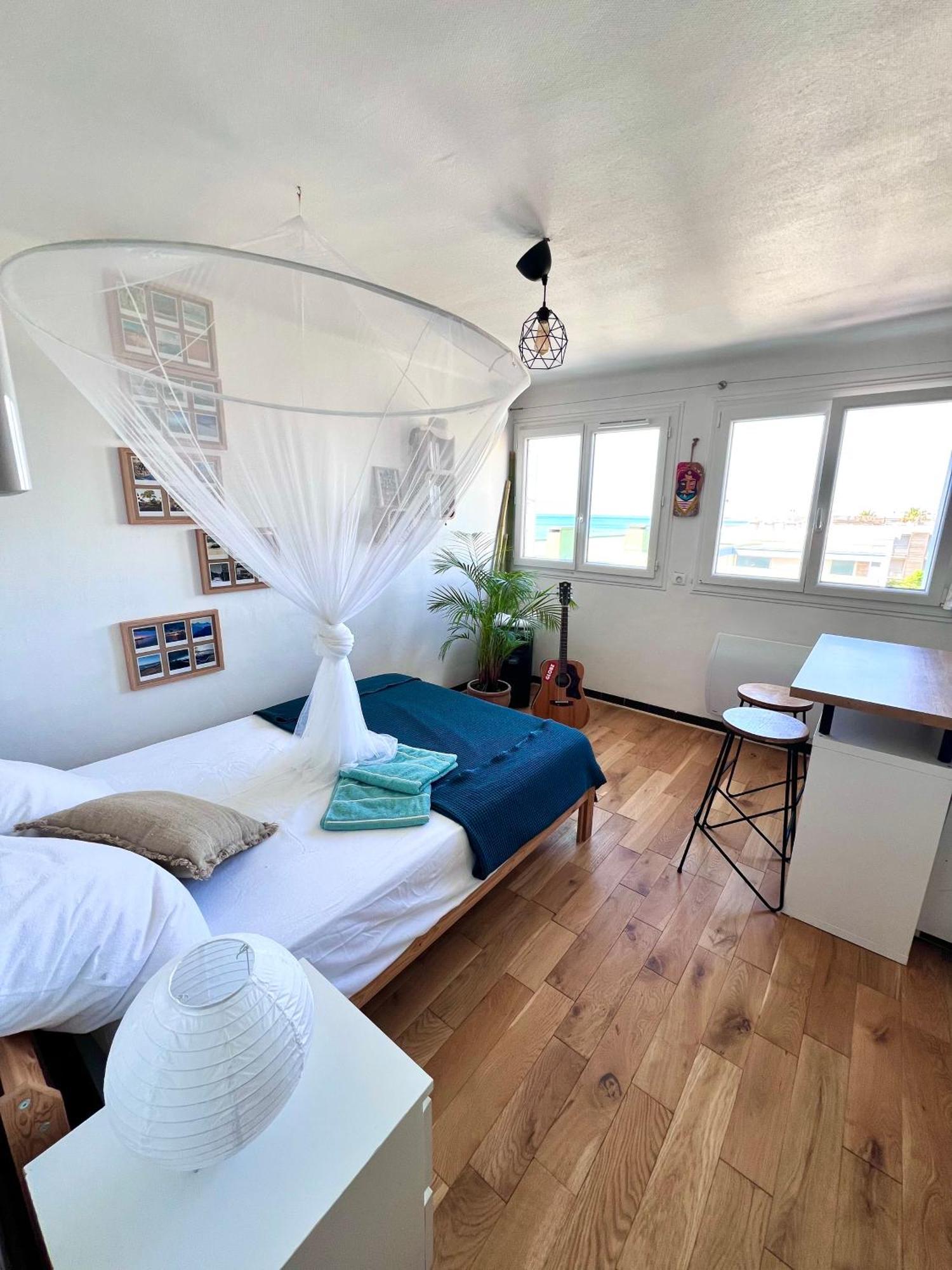 Cosy Studio En Etage Residence Front De Mer Palavas-les-Flots Exterior photo